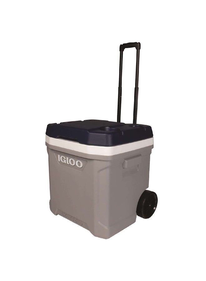 Igloo MaxCold Latitude Thermecool Foam Roller Cooler Grey 62 quart 34962 - Image 1