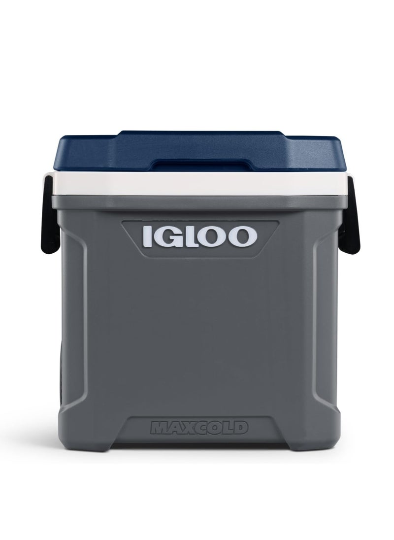 MaxCold Latitude Thermecool Foam Roller Cooler Grey 62 quart 34962