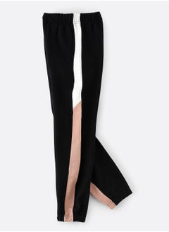 Jelliene Knitted jogger with multi fabric at side seam  - Image 3