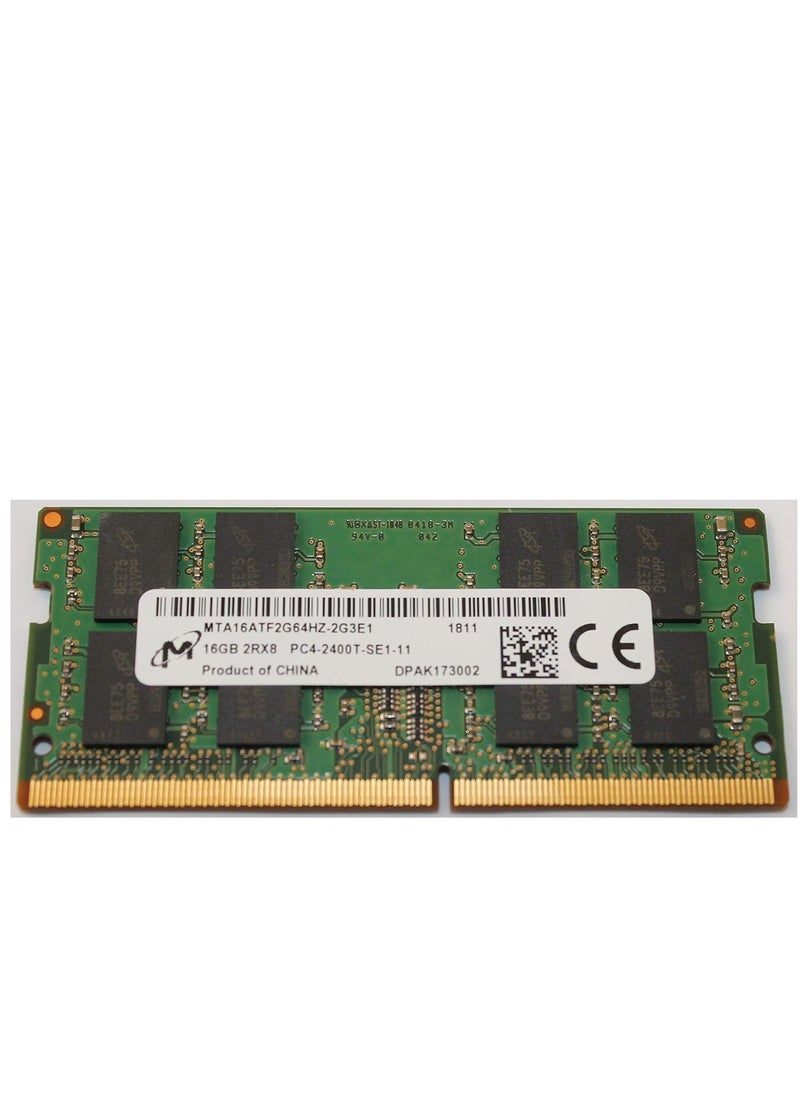 Generic Micron MTA16ATF2G64HZ-2G3E1 16GB 2RX8 DDR4 PC4-17000 2400MHz Laptop Memory Module 
