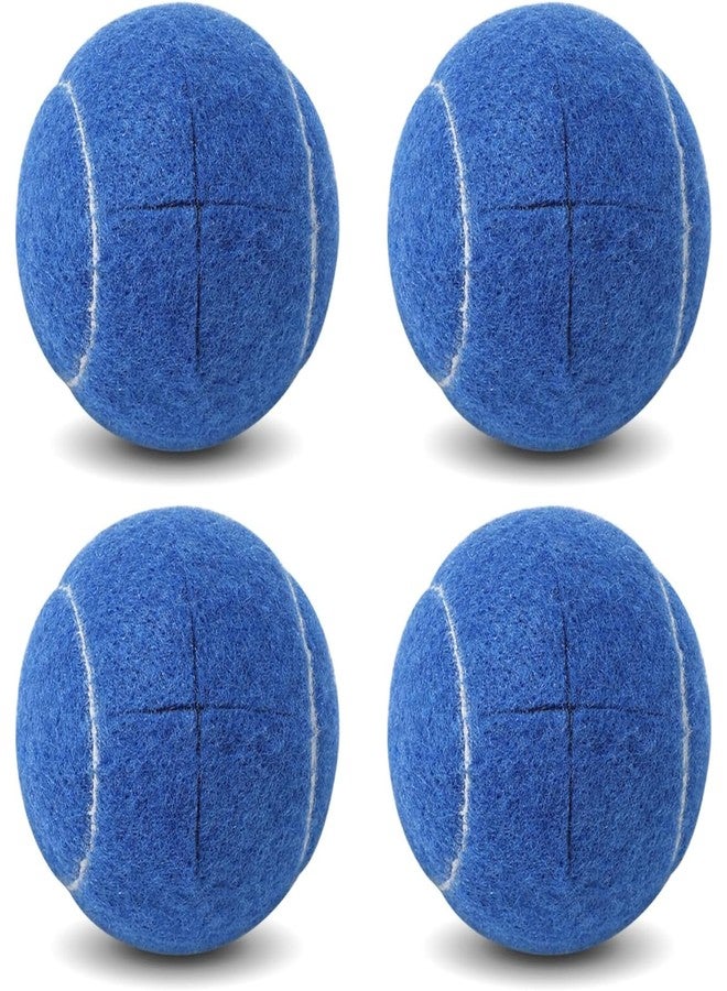 ANCKNE Walker Tennis Balls Precut Tennis Balls for Walkers 4PCS Walkers Legs Universal Precut Glide Balls, Heavy Duty Long Lasting Felt Pad Glide Coverings (Dark Blue) - Image 1