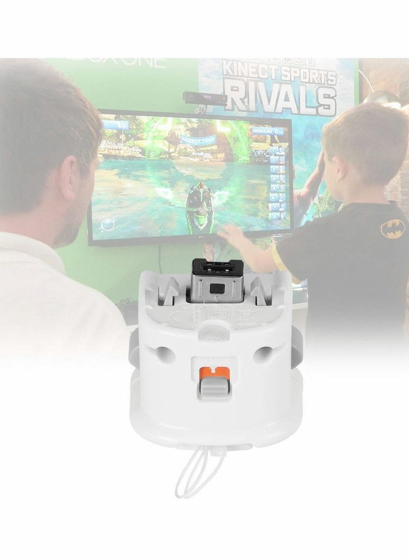 Y&D Wii Motion Plus Adapter for Adapter-Sensor Accelerator and Compatible Nintendo Remote Controller(White 1 pcs)  - Image 5