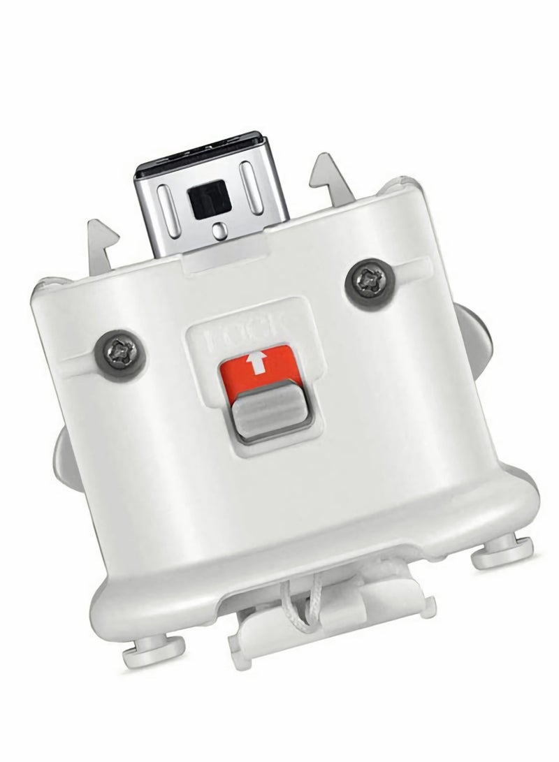 Y&D Wii Motion Plus Adapter for Adapter-Sensor Accelerator and Compatible Nintendo Remote Controller(White 1 pcs)  - Image 1