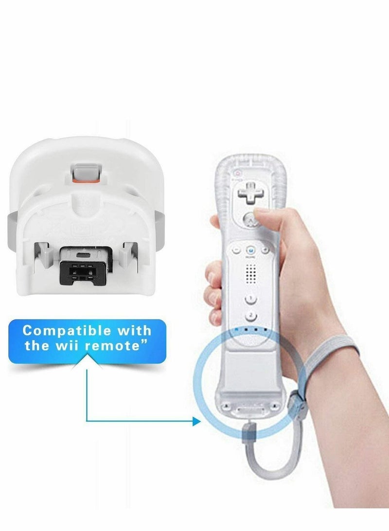 Y&D Wii Motion Plus Adapter for Adapter-Sensor Accelerator and Compatible Nintendo Remote Controller(White 1 pcs)  - Image 2