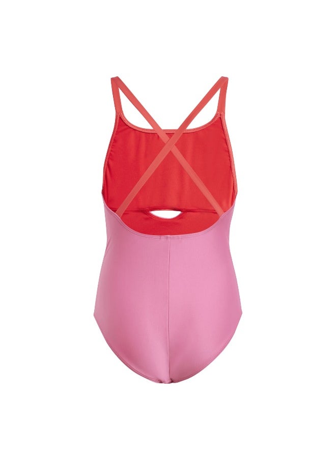 Adidas adidas colorblock x-back kids women swimsuit  - Image 3