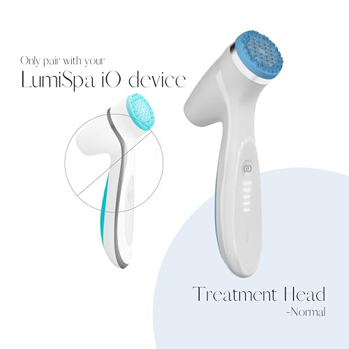 Nu Skin NuSkin ageLOC LumiSpa iO Silicone Treatment Head | Normal | Silicone Facial Scrubber & Exfoliator | Gentle Skin Cleanser for Daily Use | Promotes Smoother, Clearer Skin | Suitable for All Skin Types - Image 2