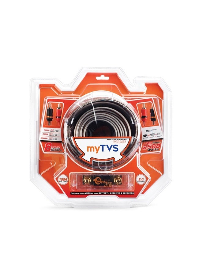 myTVS myTVS TWK-56-8G 8Gauge Amp Wiring Kit  - Image 1
