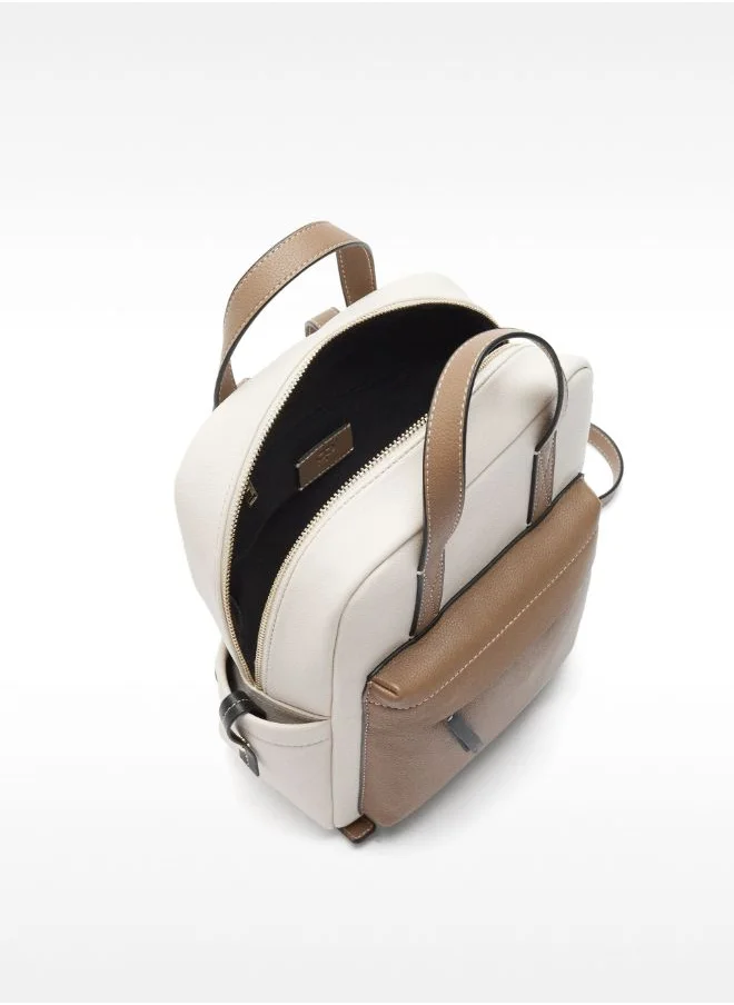 PARFOIS COLOR BLOCK BACKPACK