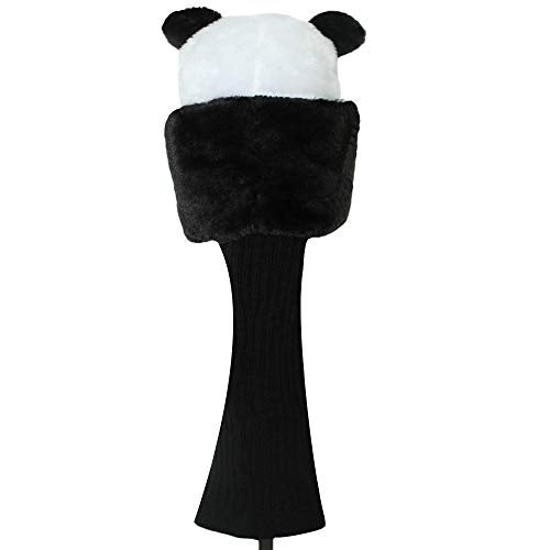 Scott Edward Panda Golf Club Cover Fit Well for Driver Wood Golf Club, Funny Cute Animal Design Soft Functional Golf Headcover Stylish Protection for Your Clubs for Men and Women - Image 2