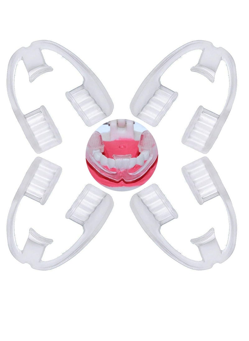 Oasisgalore Mouth Guards for Clenching Teeth Grinding, 4pcs Mouth Guard Stops  - Image 1