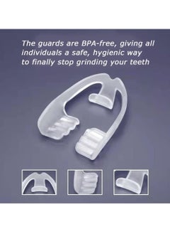 Oasisgalore Mouth Guards for Clenching Teeth Grinding, 4pcs Mouth Guard Stops  - Image 4