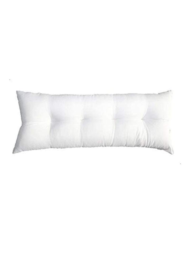 Fiber Stuffed Bed Pillow White  160 x 40 - Image 2