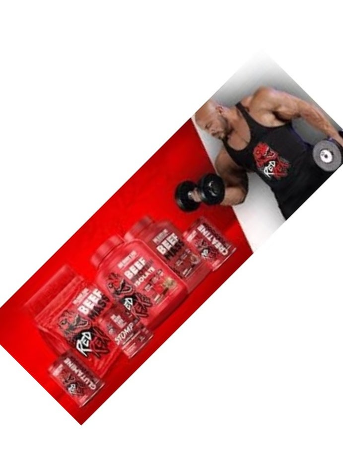 RED REX - Big Ramy Labs Red Rex 100% Beef Protein Isolate - Cola 4 lbs - Image 1