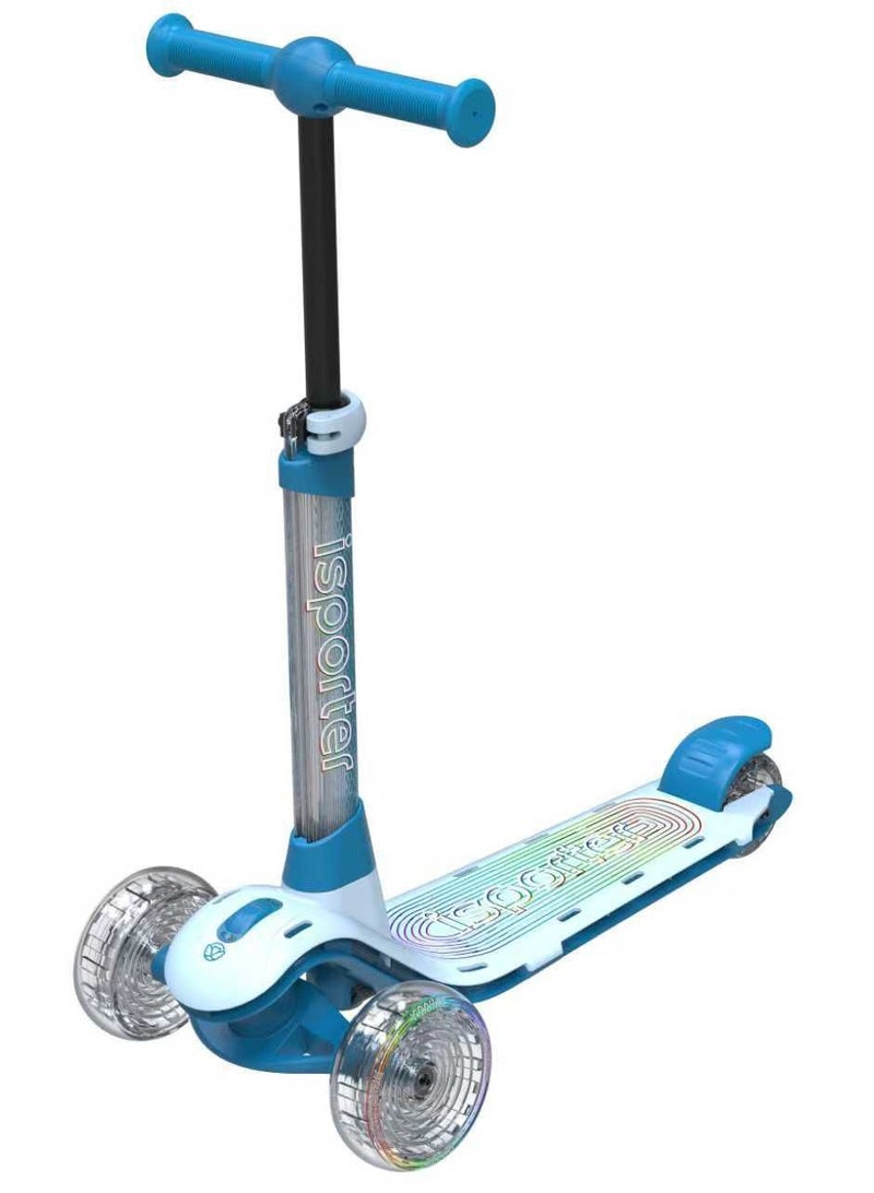 Isporter Scooter With Light Blue M8