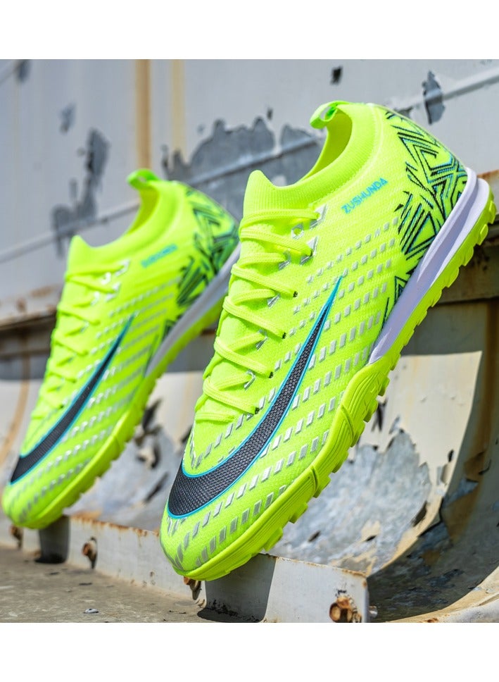 Men Kids Fashion Soccer Shoes Cleats Team Sports Training TF/FG Turf Firm Comfort High-top Football Shoes Outdoor - Image 5