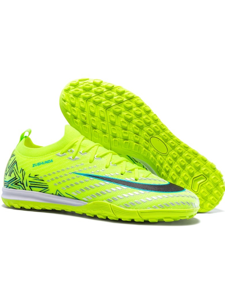 Men Kids Fashion Soccer Shoes Cleats Team Sports Training TF/FG Turf Firm Comfort High-top Football Shoes Outdoor - Image 4