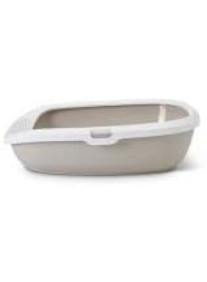 Savic Cat litter tray Gizmo mocha L 52x39.5x15cm - Image 3