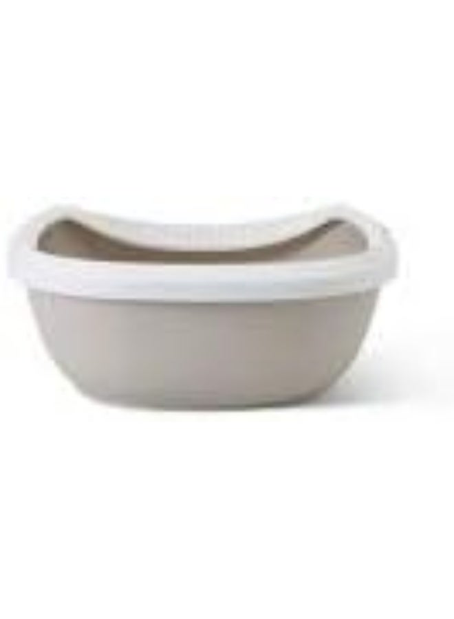 Savic Cat litter tray Gizmo mocha L 52x39.5x15cm - Image 4