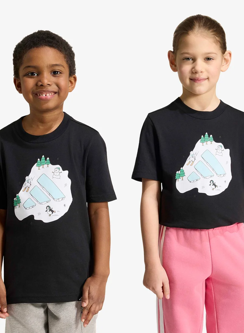 اديداس Kids Summer Adventures Graphic T-Shirt