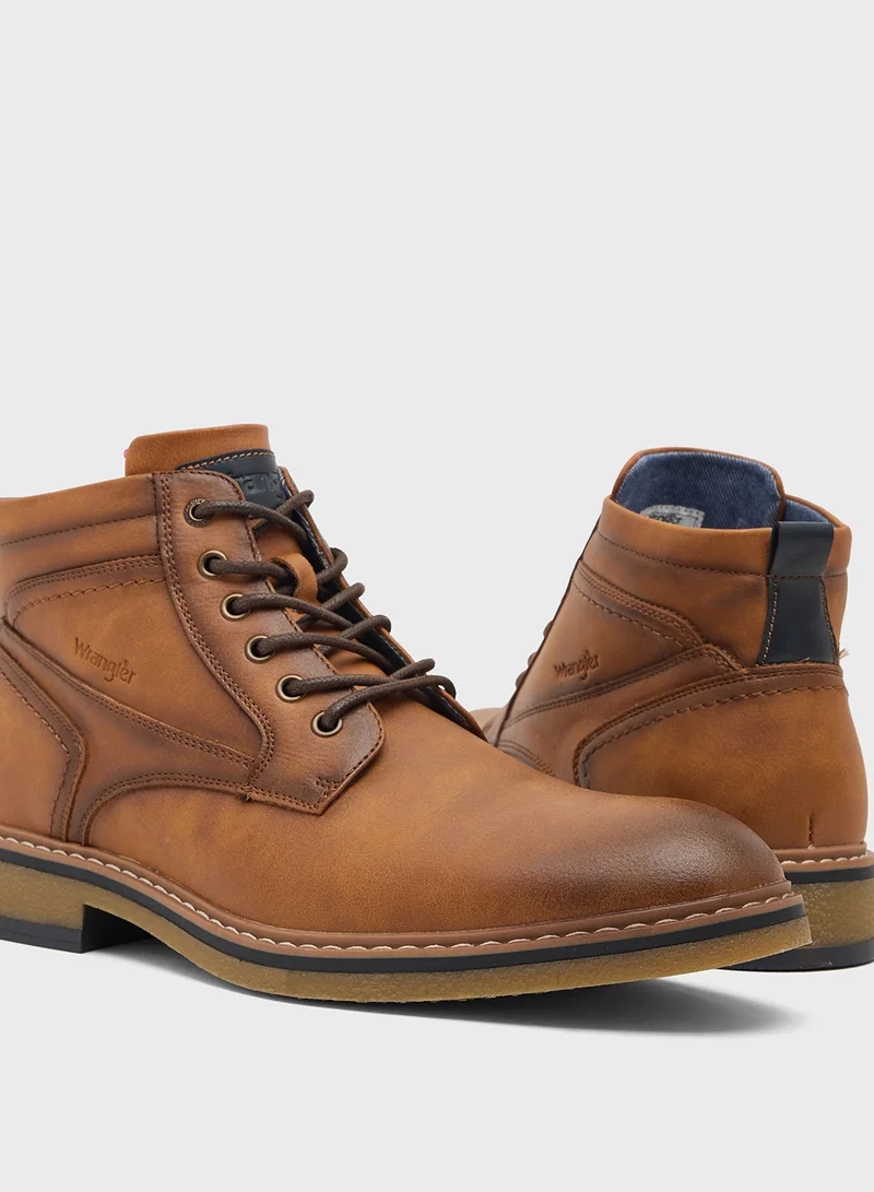 Wrangler Tate Ankle Biker Boots