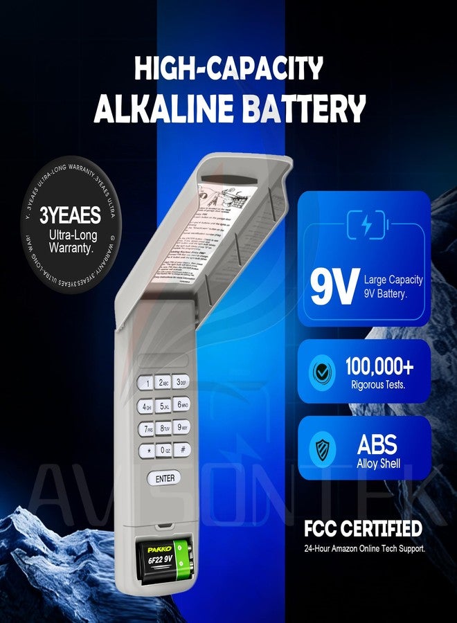 Avisontek 1for 940EV-P2 940ESTD Universal Chamberlain Garage Door Opener Keypad 3-Year-Warranty - Image 3