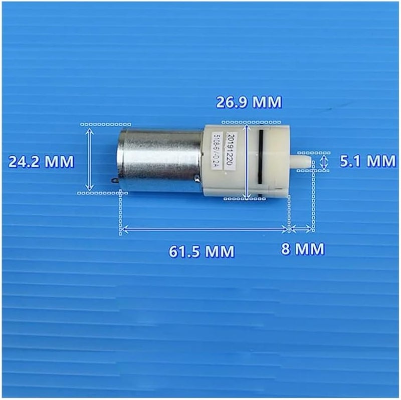 Large Flow 370 Air Pump For Aquarium Aeration With 5 1mm Outlet And Control Switch - Image 4