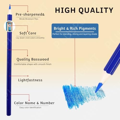 PLUSPOINT Astronaut color pencil set for kids 24 colors Shades Soft Wax Pencils 3 MM Colouring Pencil, Artist Sketching Colour Pencils Drawing Color for Art & Craft Work - Image 2