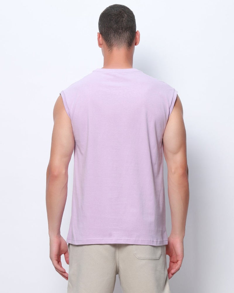 بيواكوف سترة رجالية بنفسجية بقصة واسعة - Image 3