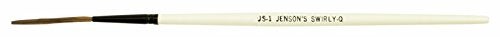 Mack Brush Set of 2 Size 1-2 The Jenson Swirly Q Series for Scroll Pinstriper and Script Lettering - Image 4