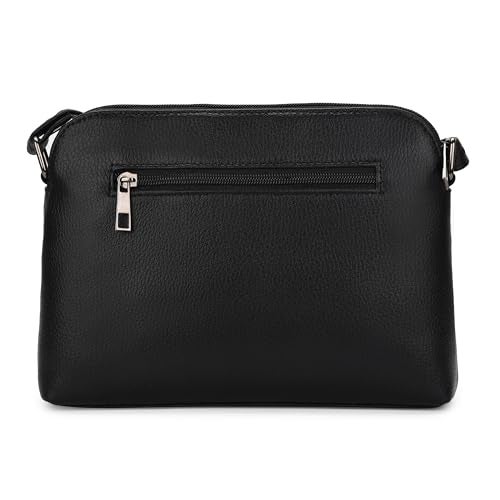K London Women's Cross Body Sling Bag PU Leather Sling Bag for Women - Girls Travel Crossbody Bags with Adjustable Strap - Ladies Shoulder Purse Stylish Handbag - Image 4