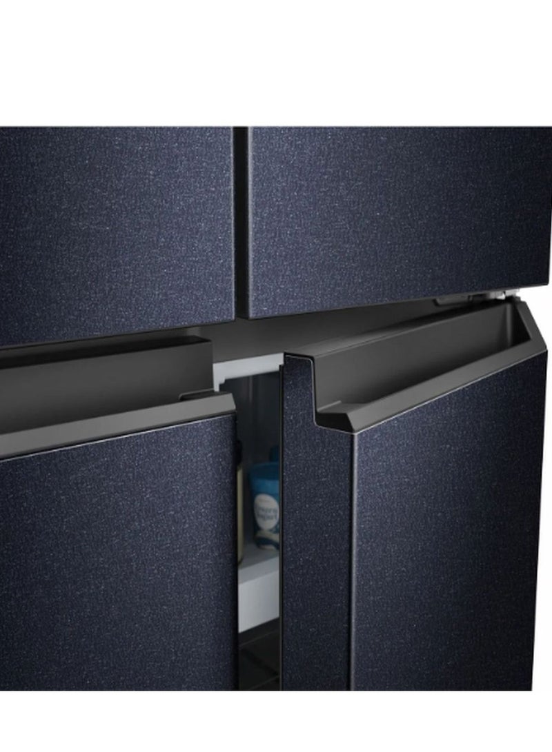 Haier French Door Refrigerator 433 Liters HRF-525MB Black - Image 5