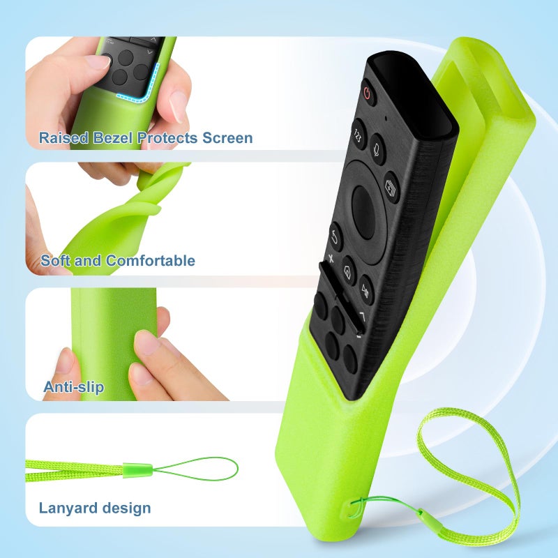 OMAIC Cover-for-Samsung-Smart-TV-Remote-Case-Silicone BN59-01385A (2 Pack) - Image 5