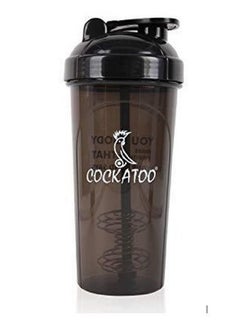Cockatoo Cs-01 Plastic Shaker Bottle (Black, 700 Milliliters)  - Image 1
