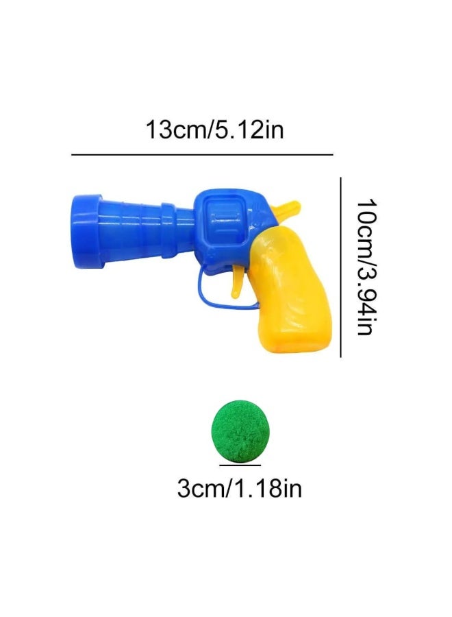 العنوان: 30 كرة بوم بوم ناعمة للقطط مع لعبة قاذفة الكرات، ألعاب تفاعلية للتدريب واللعب - منتجات الحيوانات الأليفة (3.0 سم مع قاذف) - Image 3