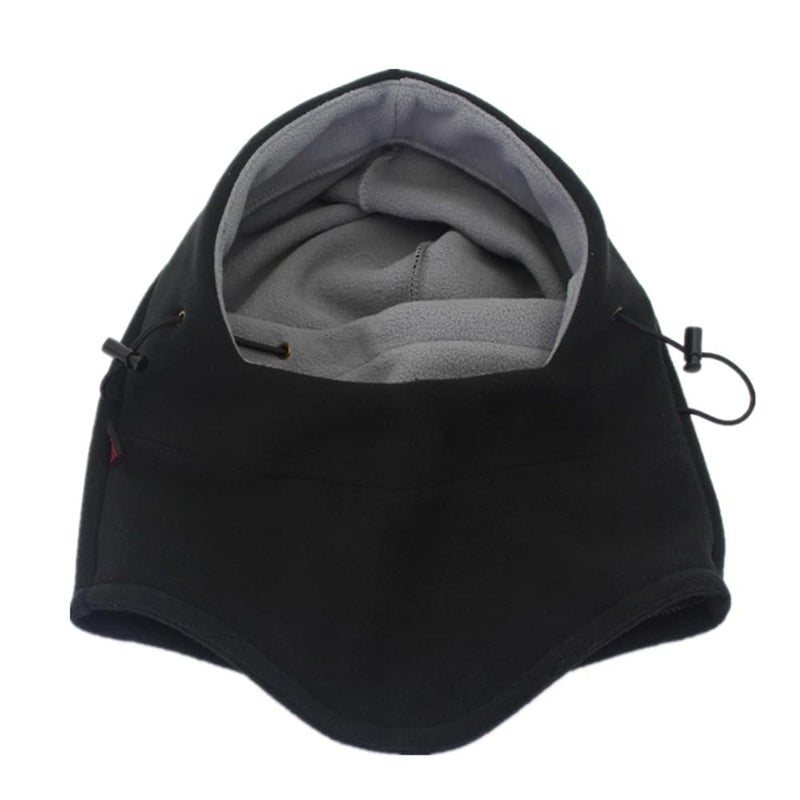 Mealah Balaclava Ski Mask for Men/Women - Cold Weather Windproof Thermal Face Mask Snowboarding Neck Gaiter Black - Image 5