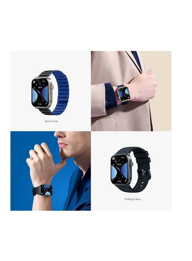 كيسلكت ساعة سمارت kieslect ks2  الاتصال بلوتوث  مقاومة للماء مادة الشاشة Amoled الحجم2.01 بوصة سعة البطارية 300 مللي أمبير ساعة مميزة جدا وروعة - Image 3