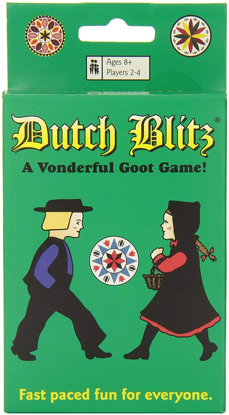 Dutch Blitz - Fast Paced Card Game for 2-4 Players Ages 8+, 160 Cards, Easy to Learn - Image 1
