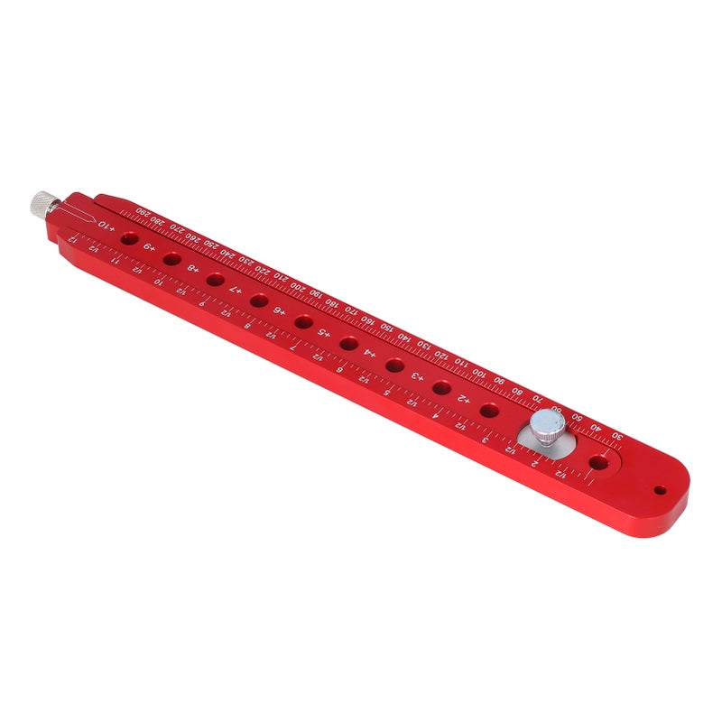 Woodworking Circle Ruler Aluminium Alloy Adjustable Woodworking Circular Drawing Tool for Carpenter Tool - Image 2