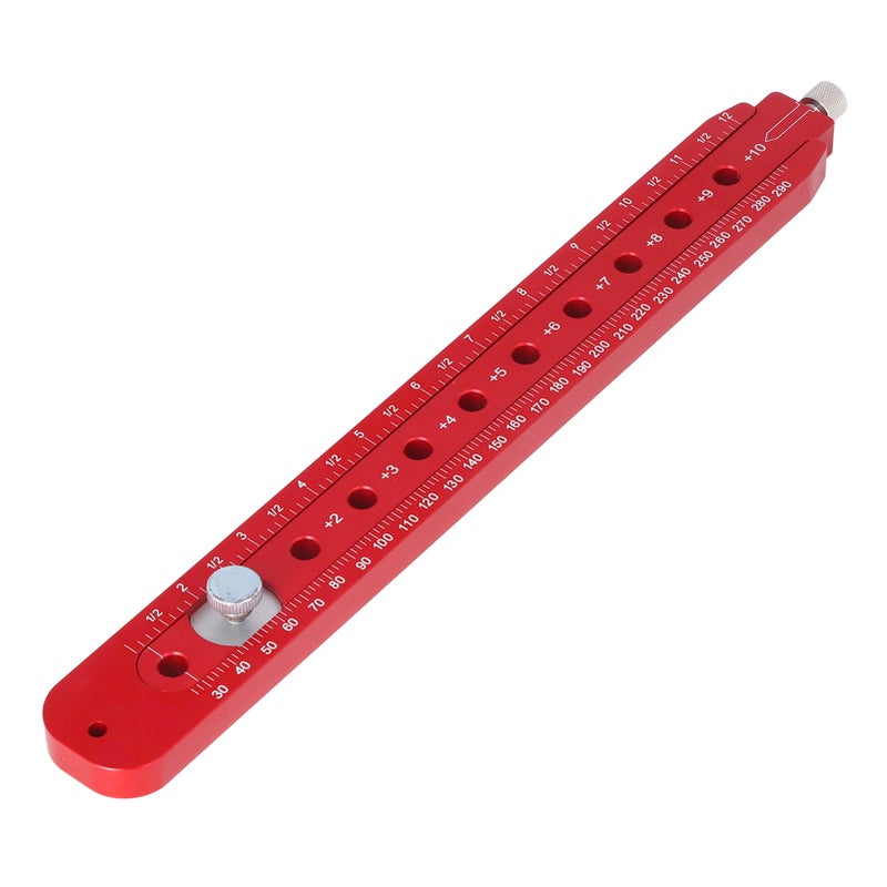 Woodworking Circle Ruler Aluminium Alloy Adjustable Woodworking Circular Drawing Tool for Carpenter Tool - Image 4