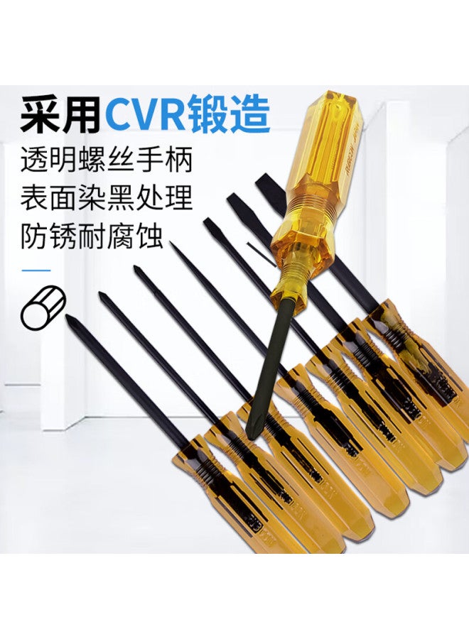 Rubicon Screwdriver Set, Multi-functional Strong Magnetic Phillips And Flathead Screwdriver Kit, Household Screwdriver Set, 9-in 268