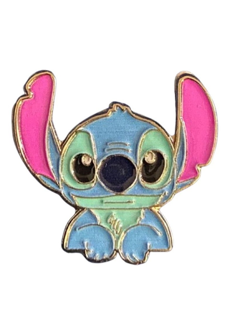 Stitch character metal mobile sticker 