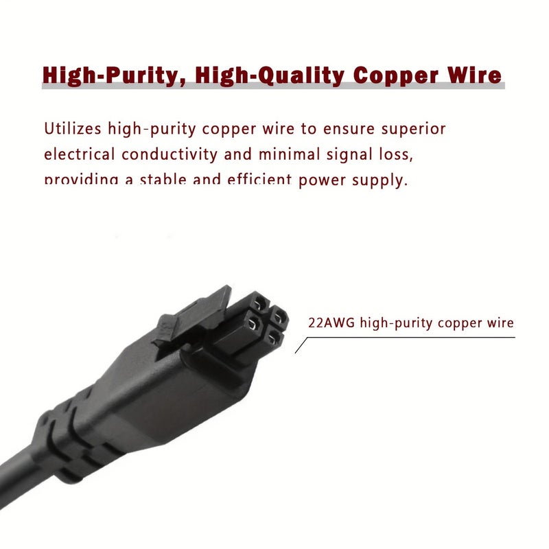39.37in 4Pin AMS Lite Extension Cable for A1 Series 3D Printer, High Quality Core, Magnetic Ring Included - Image 3