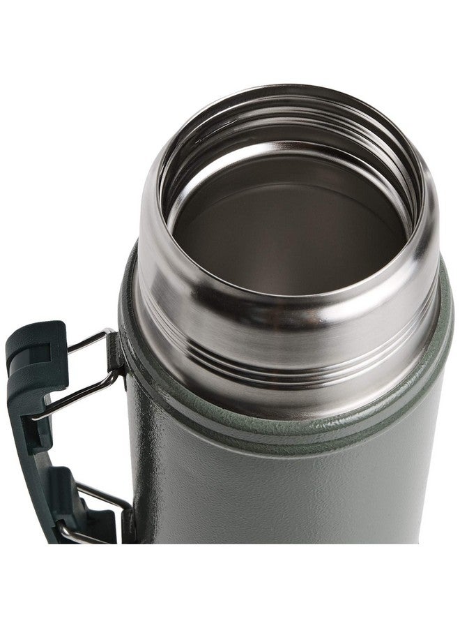 Stanley Classic Legendary Vacuum Insulated Food Jar - Stainless Steel, Naturally Bpa-Free Container - Keeps Food/Liquid Hot Or Cold For 15 Hours - Leak Resistant, Hammertone Green, 24 Oz / 0.71 L  - Image 5