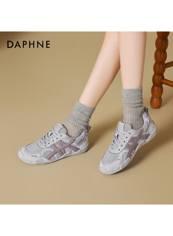 Daphne Soft Sole Autumn New Breathable Casual Sports Shoes Military Training Shoes 4025404172 Gray Purple Size 38 - Image 2