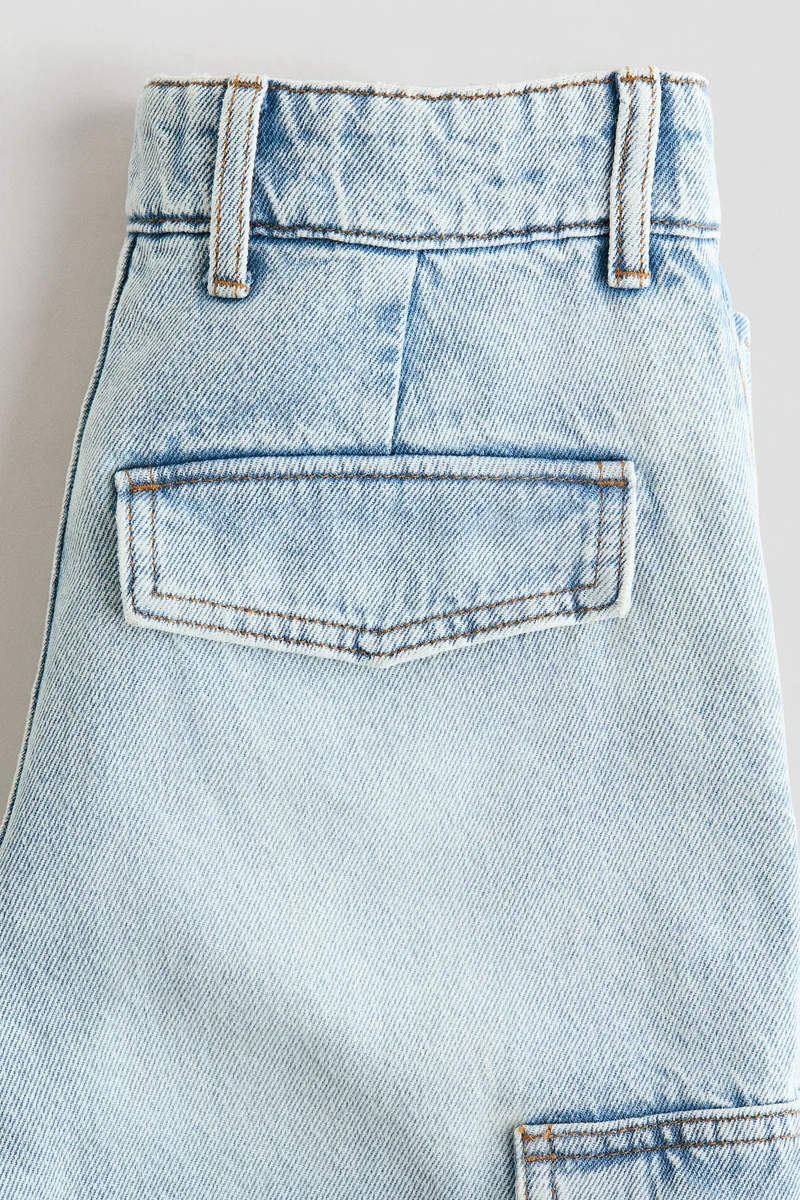 H&M Baggy Fit Cargo Jeans