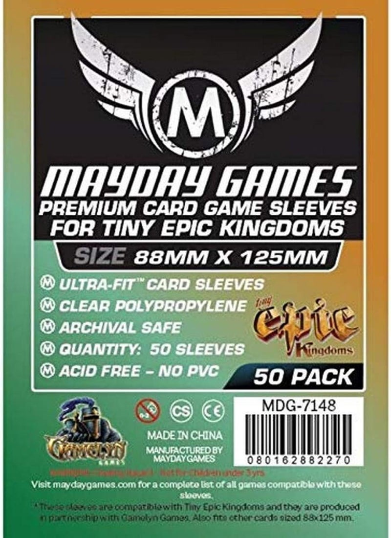 Mayday Games Tiny Epic Kingdom Sleeves88x125mm50 Premium - Image 2
