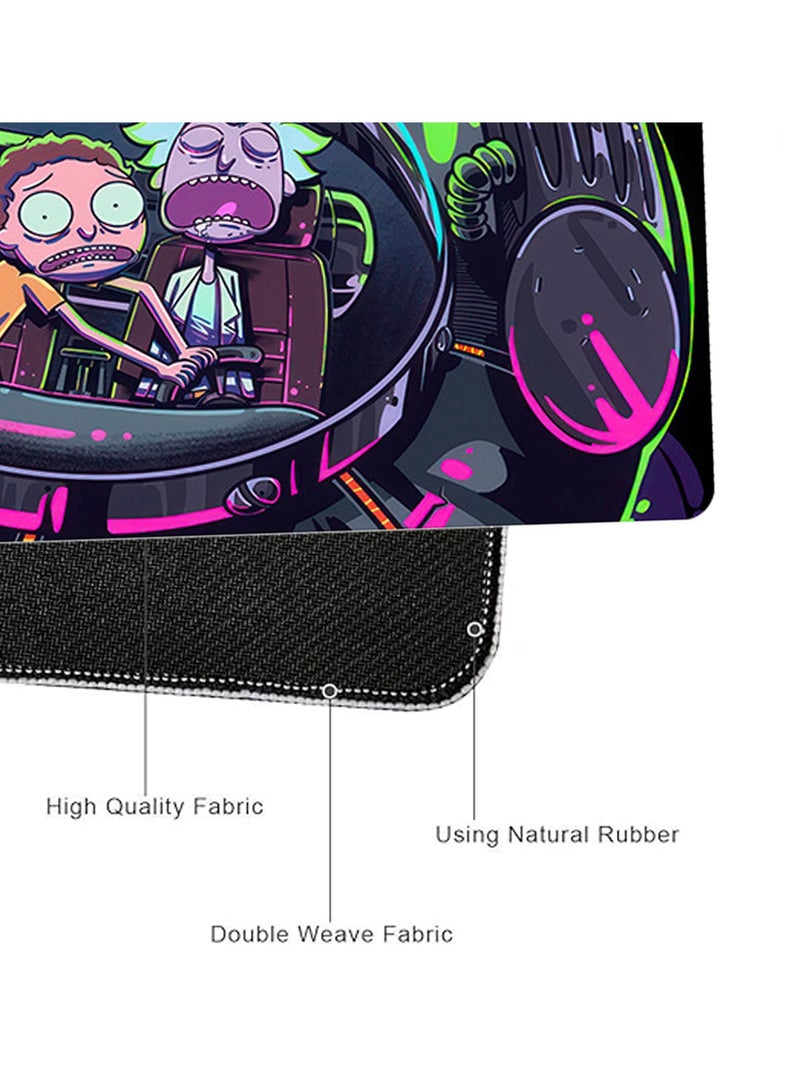 Gaming Mouse Pad, Custom Design Stitched Edges Waterproof Non-Slip Rubber Base Mousepad Great for Laptop, Extended Large Mouse Mat Desk Pad, Computer and PC(35.4x15.7inch) - Image 4