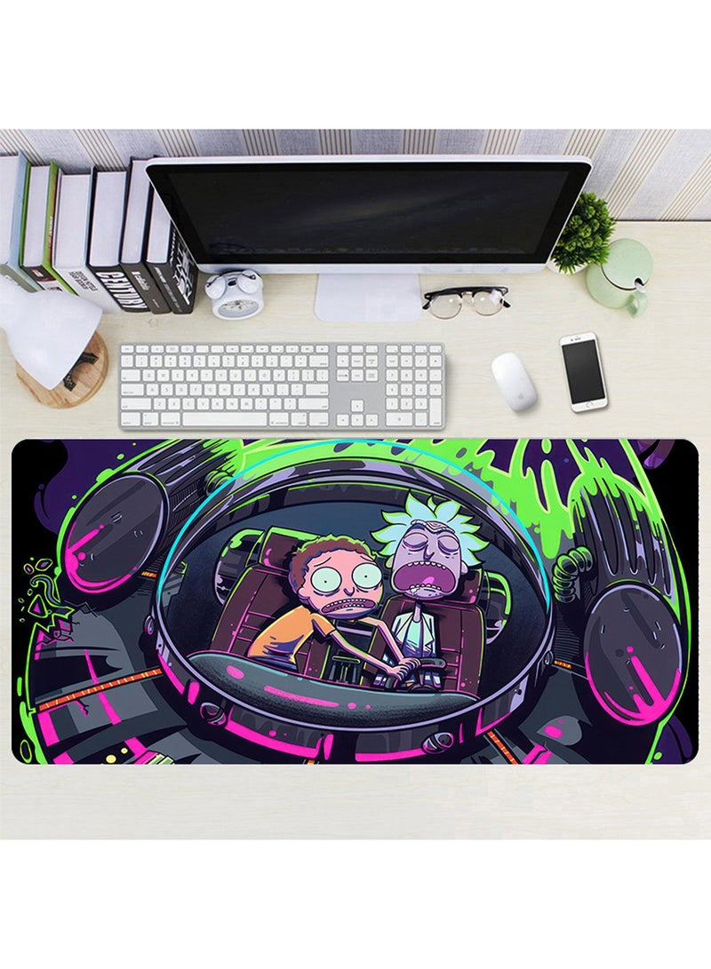 Gaming Mouse Pad, Custom Design Stitched Edges Waterproof Non-Slip Rubber Base Mousepad Great for Laptop, Extended Large Mouse Mat Desk Pad, Computer and PC(35.4x15.7inch) - Image 5