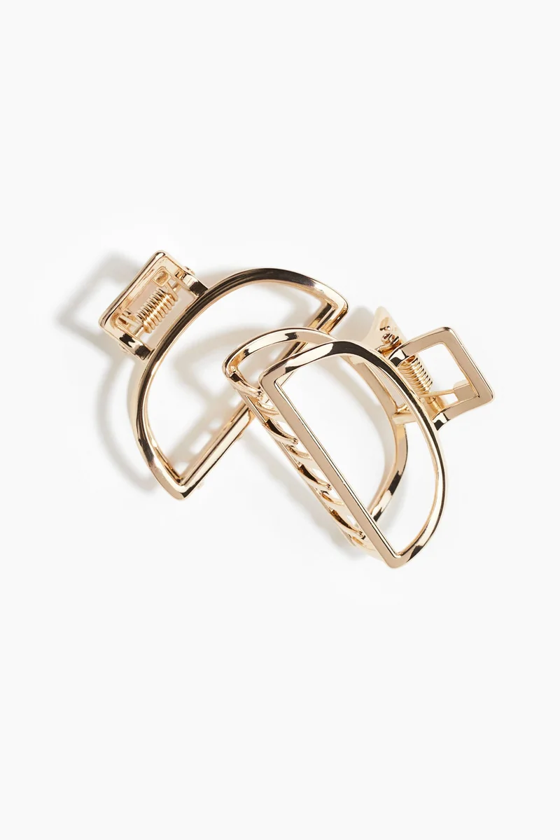 H&M 2-pack hair claws