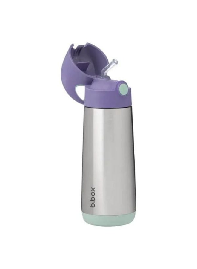 B.box Lilac Pop 500mL Bottle stainless steel For Hot and Cold Drinkies - Image 3